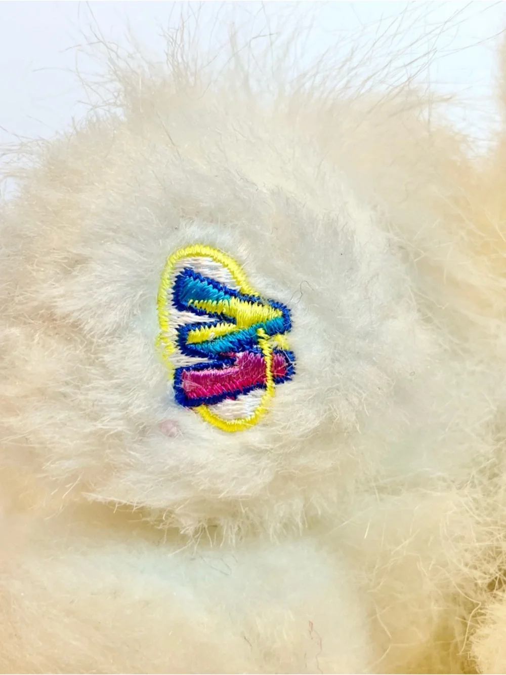Ganz Webkinz HM110 PERSIAN‎ CAT White Plush Kitty Cat Stuffed Animal NO CODE